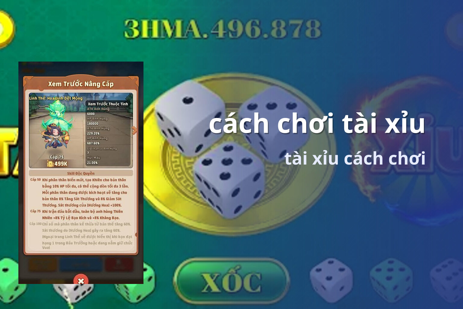 cách chơi tài xỉu tài xỉu cách chơi
