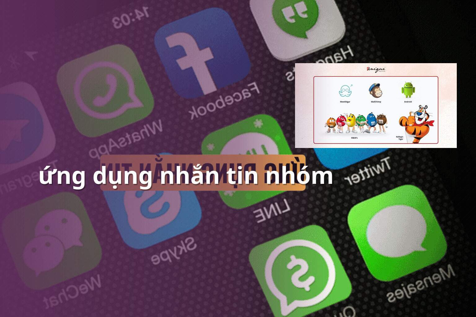 ứng dụng nhắn tin nhóm - Trò chuyện nhóm