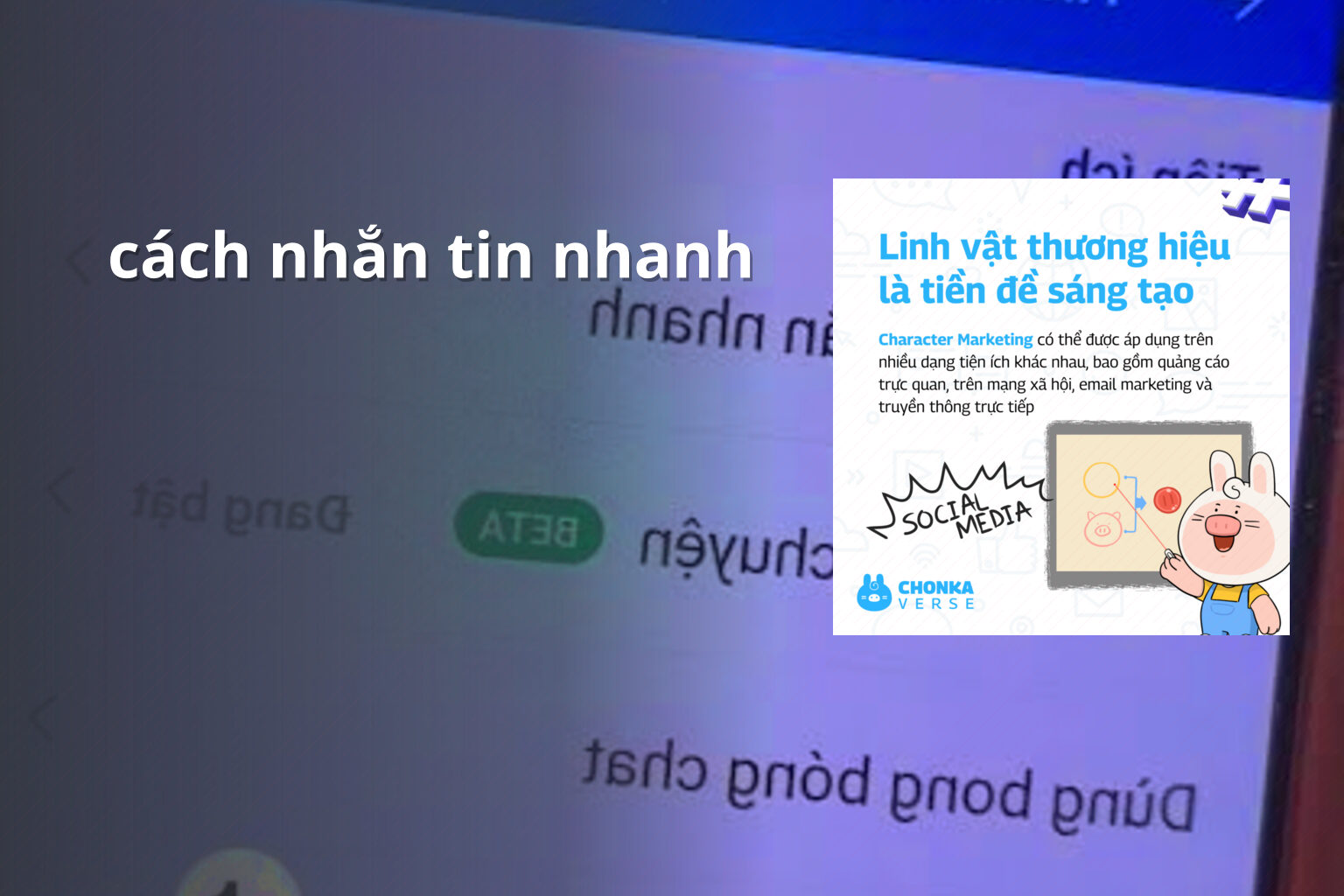 cách nhắn tin nhanh - community