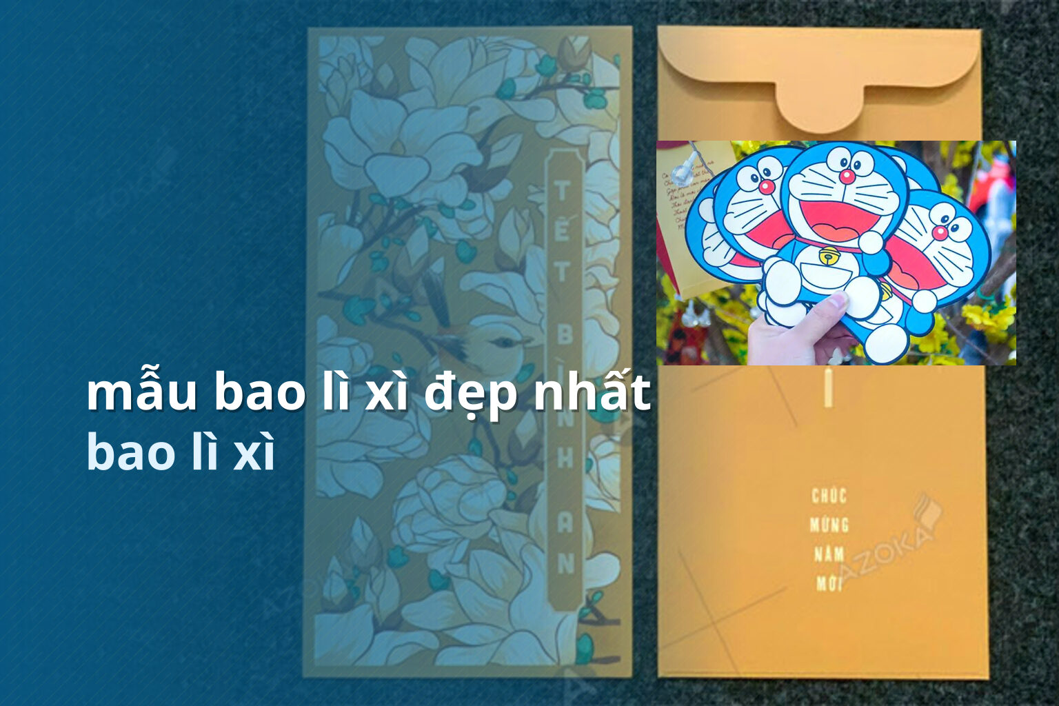 mẫu bao lì xì đẹp nhất bao lì xì