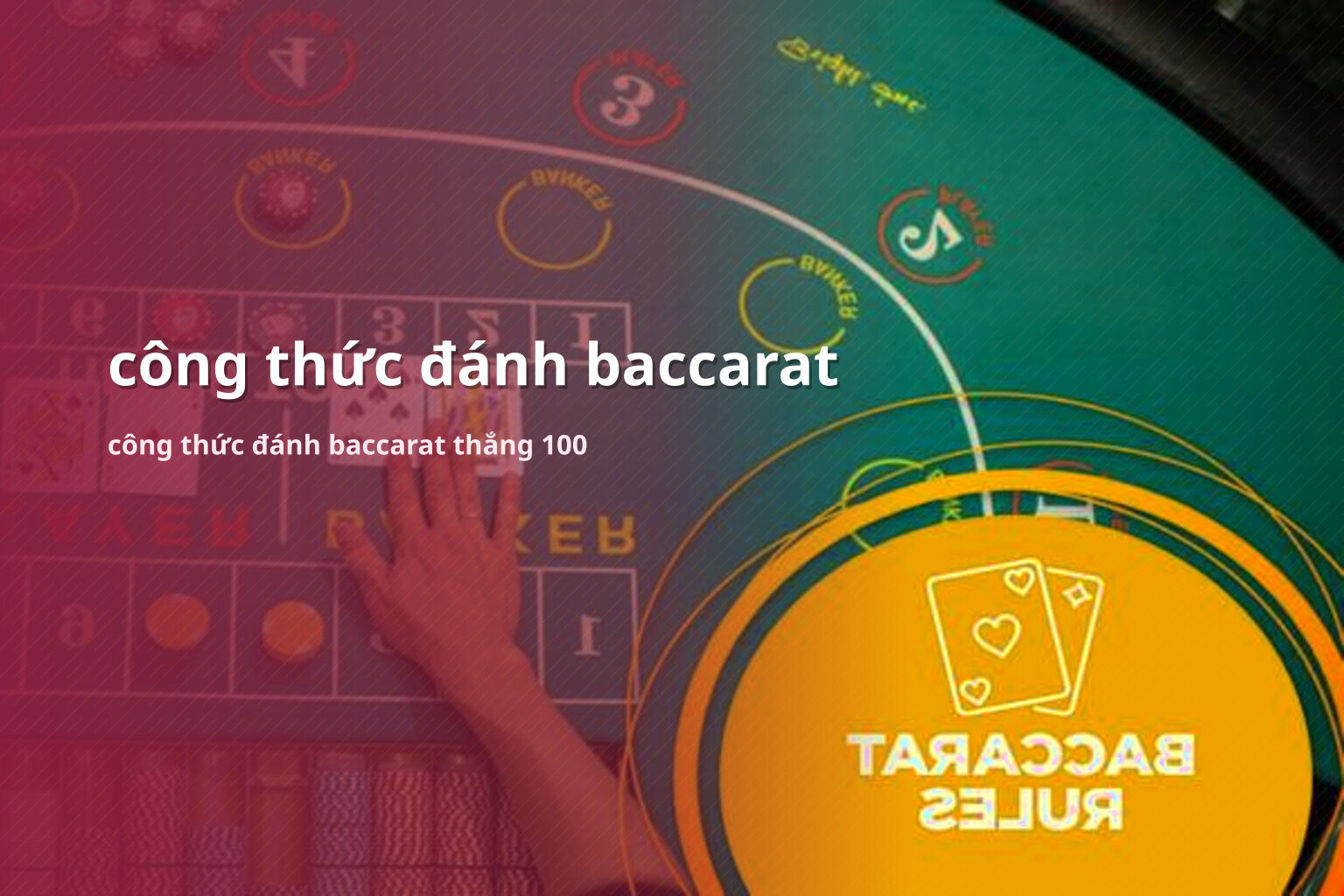 công thức đánh baccarat - gaming_research