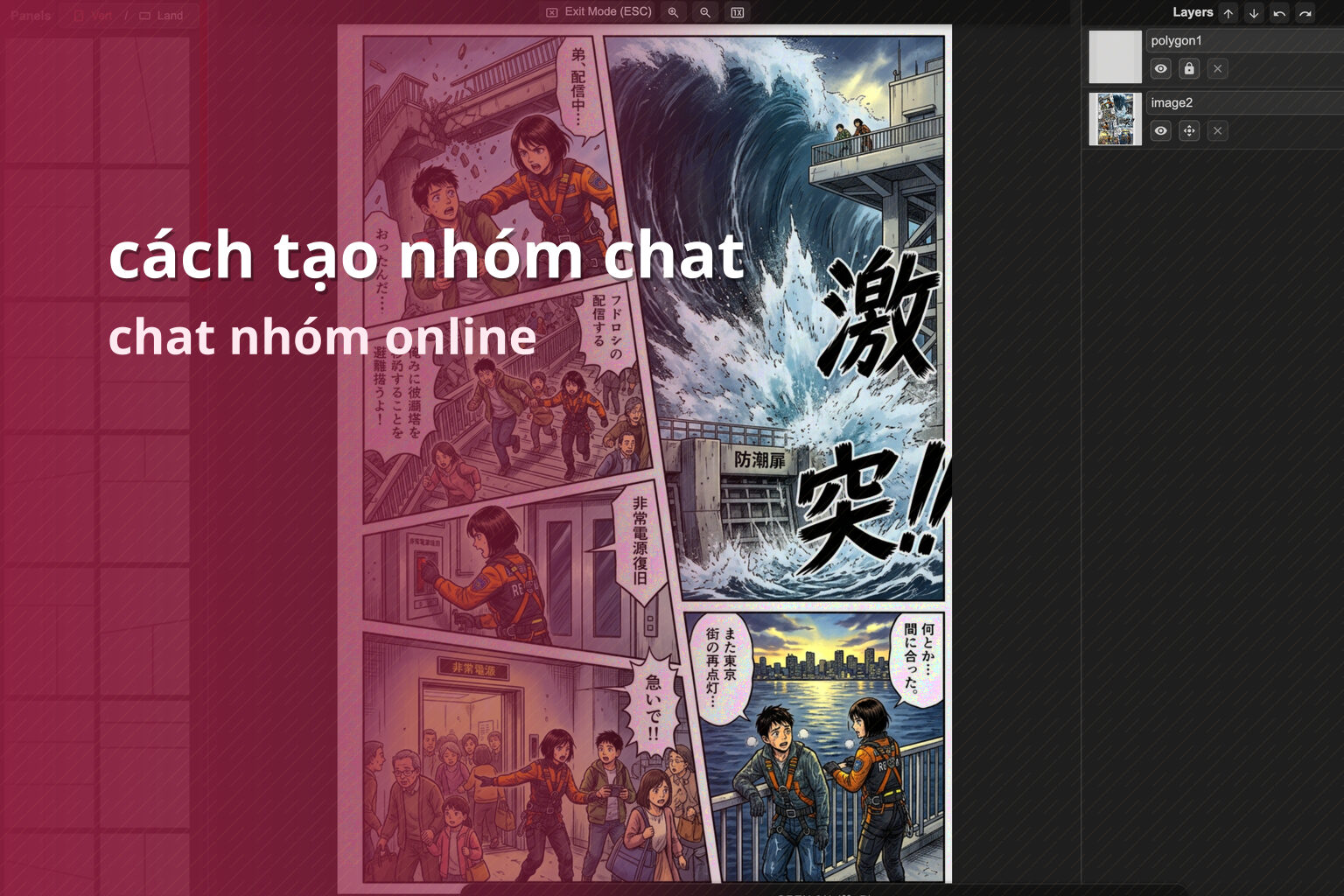 cách tạo nhóm chat chat nhóm online