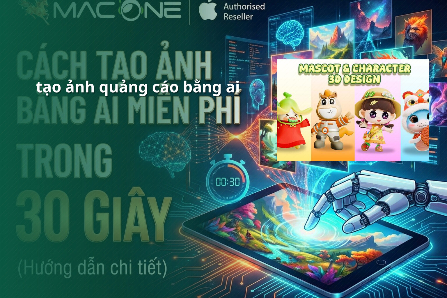 tạo ảnh quảng cáo bằng ai - Tạo ảnh và poster bằng AI