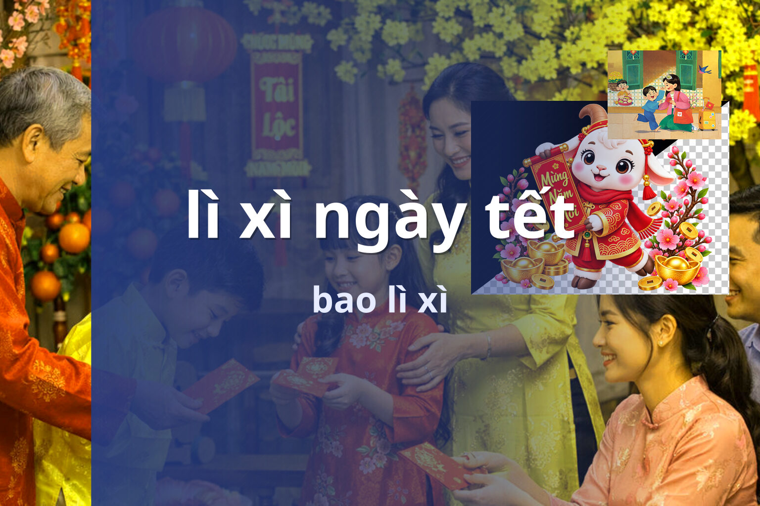 lì xì ngày tết bao lì xì