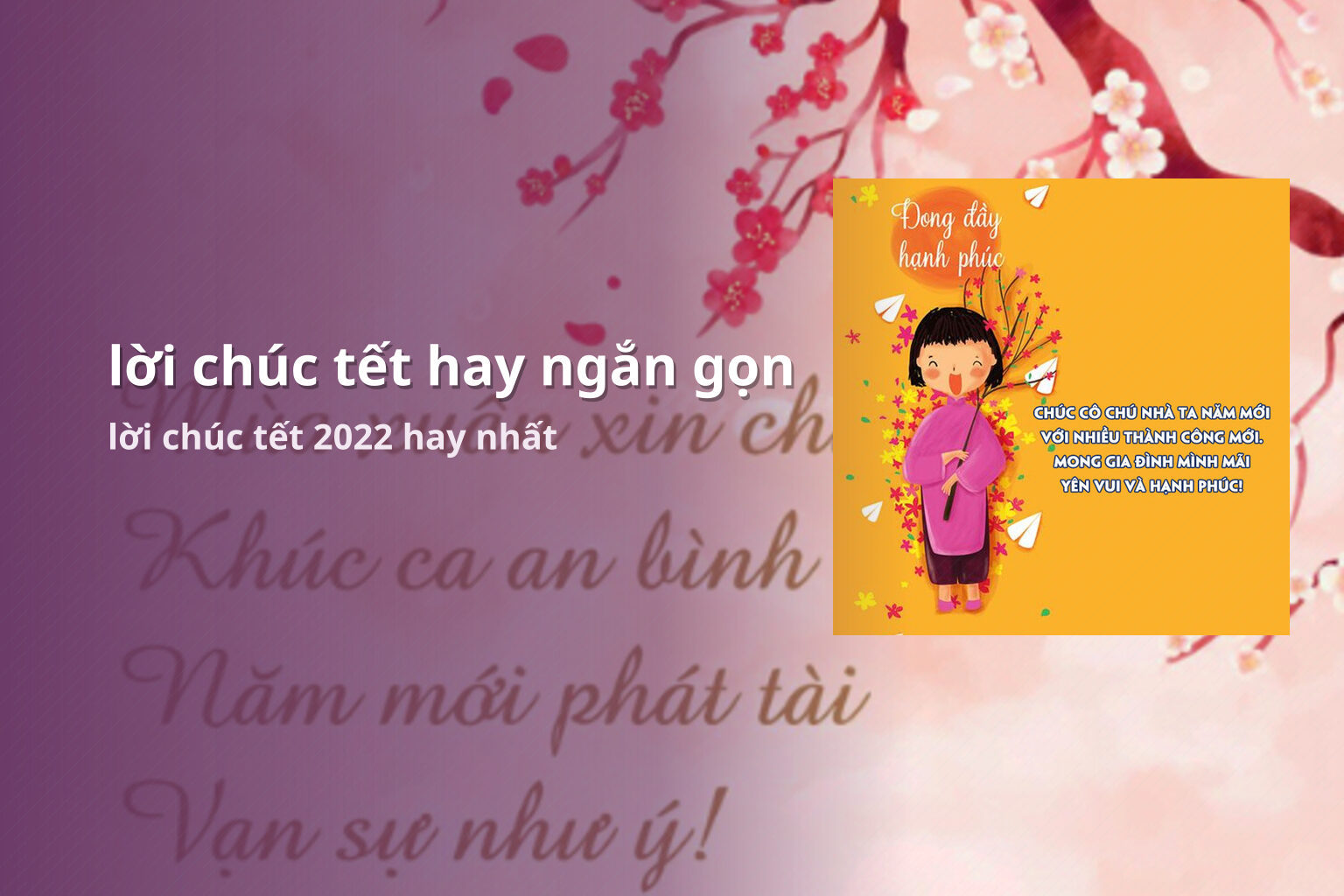 lời chúc tết hay ngắn gọn lời chúc tết 2022 hay nhất