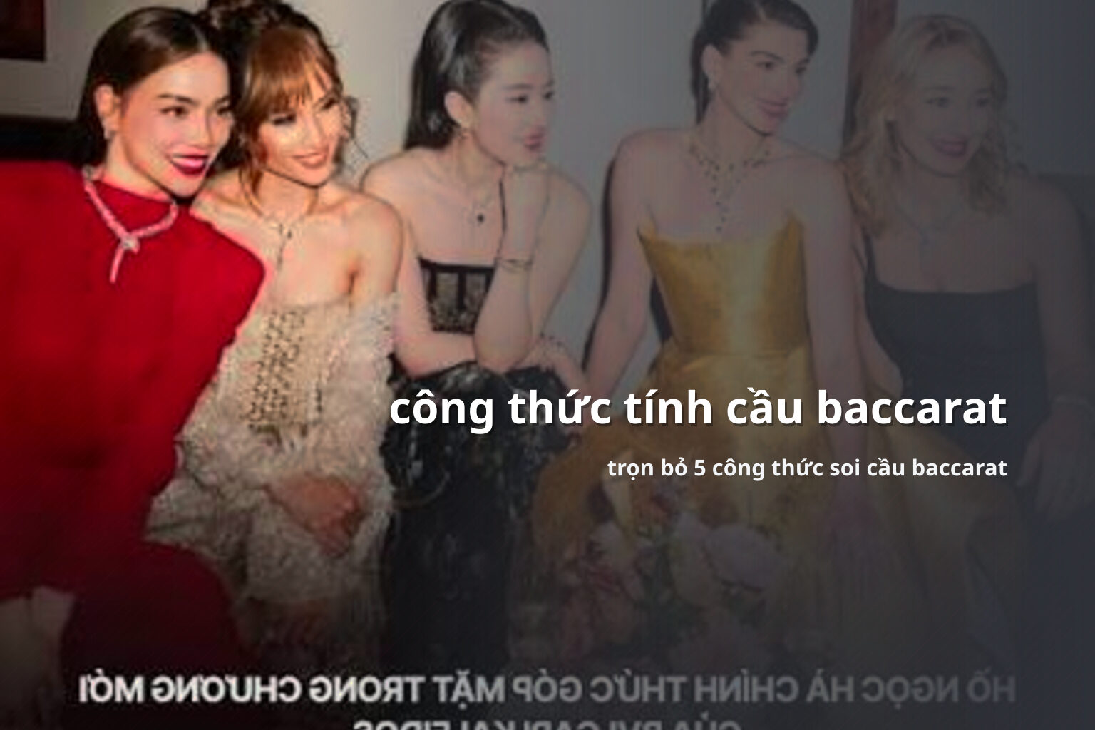 công thức tính cầu baccarat trọn bỏ 5 công thức soi cầu baccarat