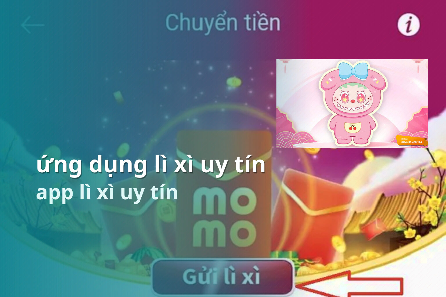 ứng dụng lì xì uy tín app lì xì uy tín