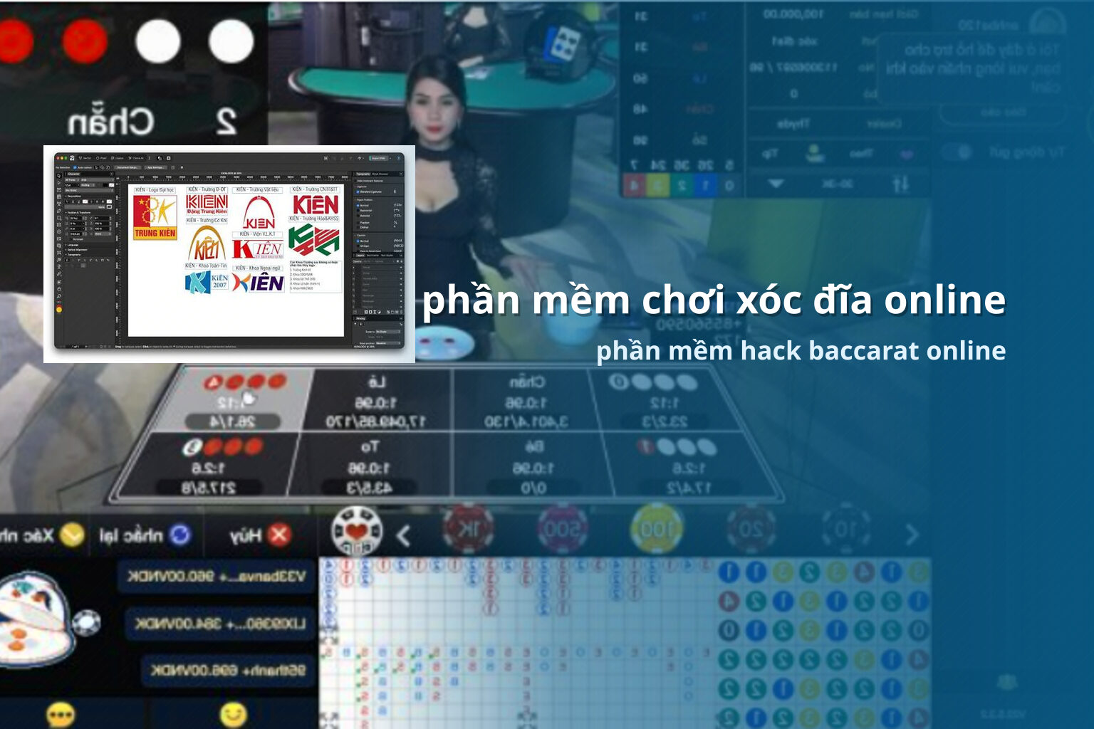 phần mềm chơi xóc đĩa online phần mềm hack baccarat online