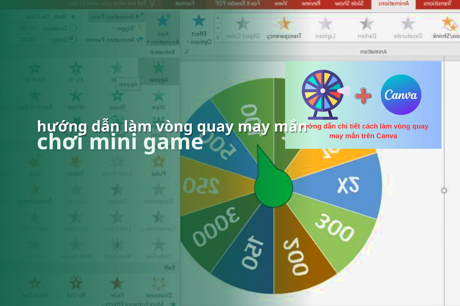 hướng dẫn làm vòng quay may mắn - mini_game