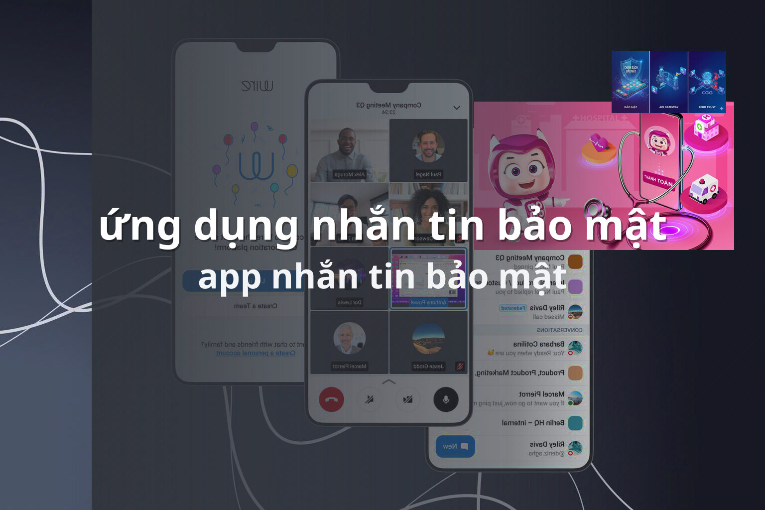 ứng dụng nhắn tin bảo mật - messaging