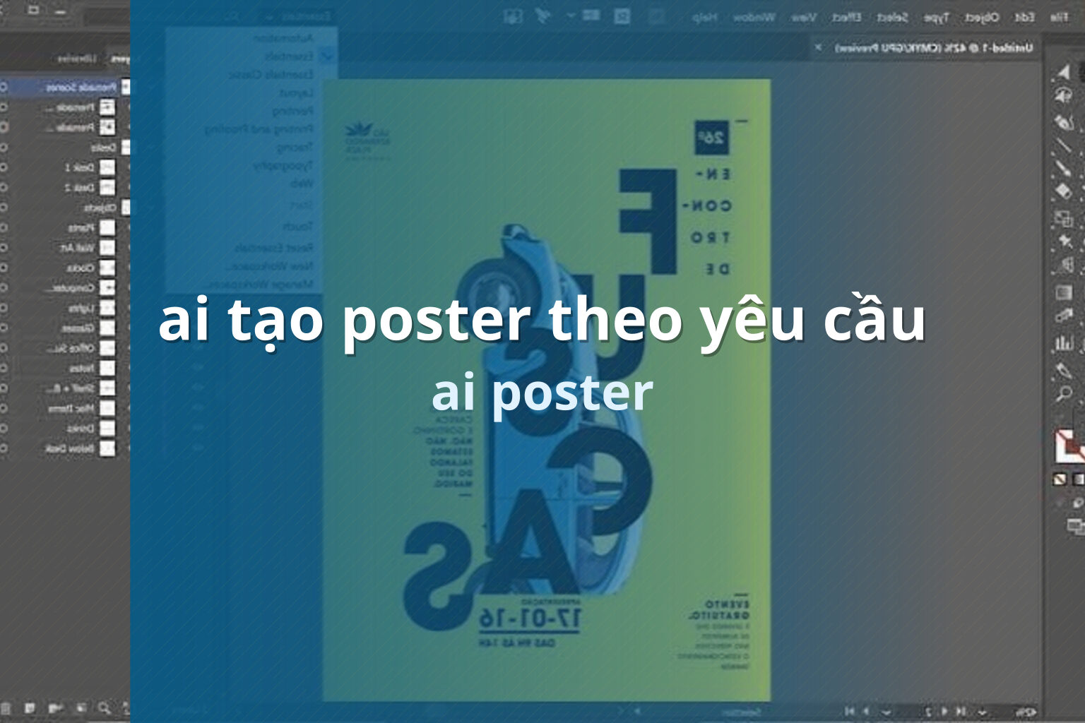 ai tạo poster theo yêu cầu ai poster