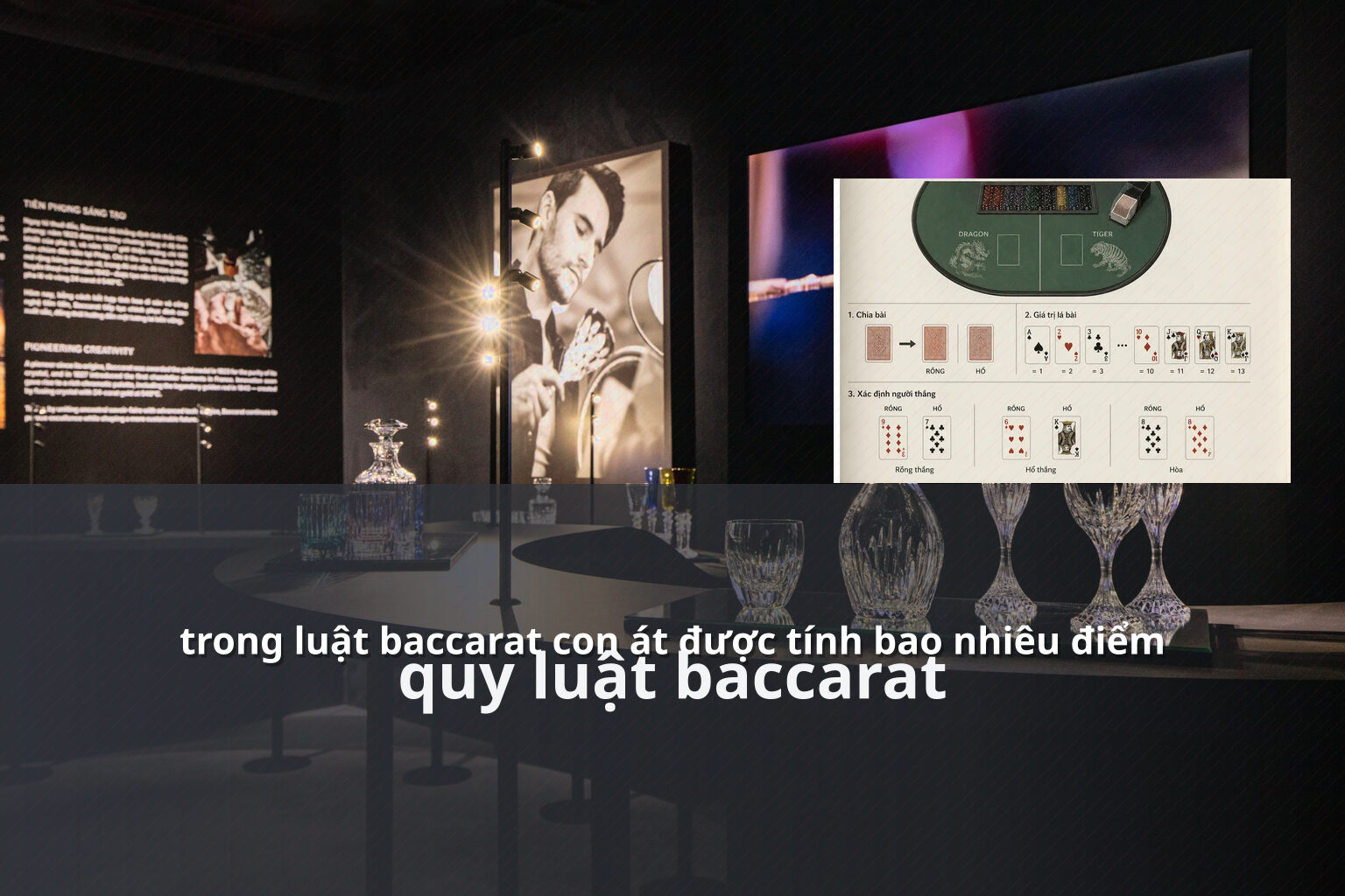 trong luật baccarat con át được tính bao nhiêu điểm quy luật baccarat