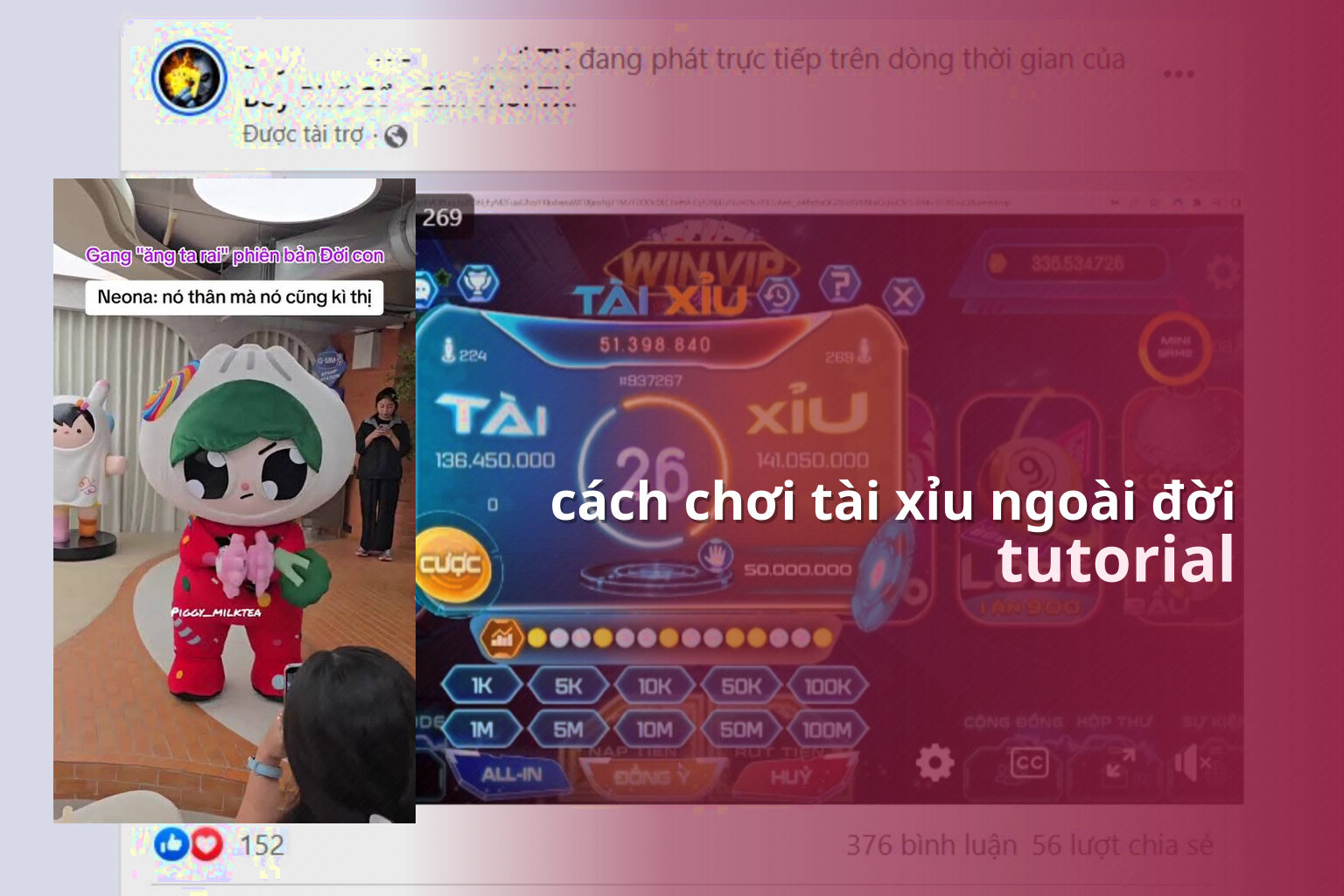cách chơi tài xỉu ngoài đời tutorial
