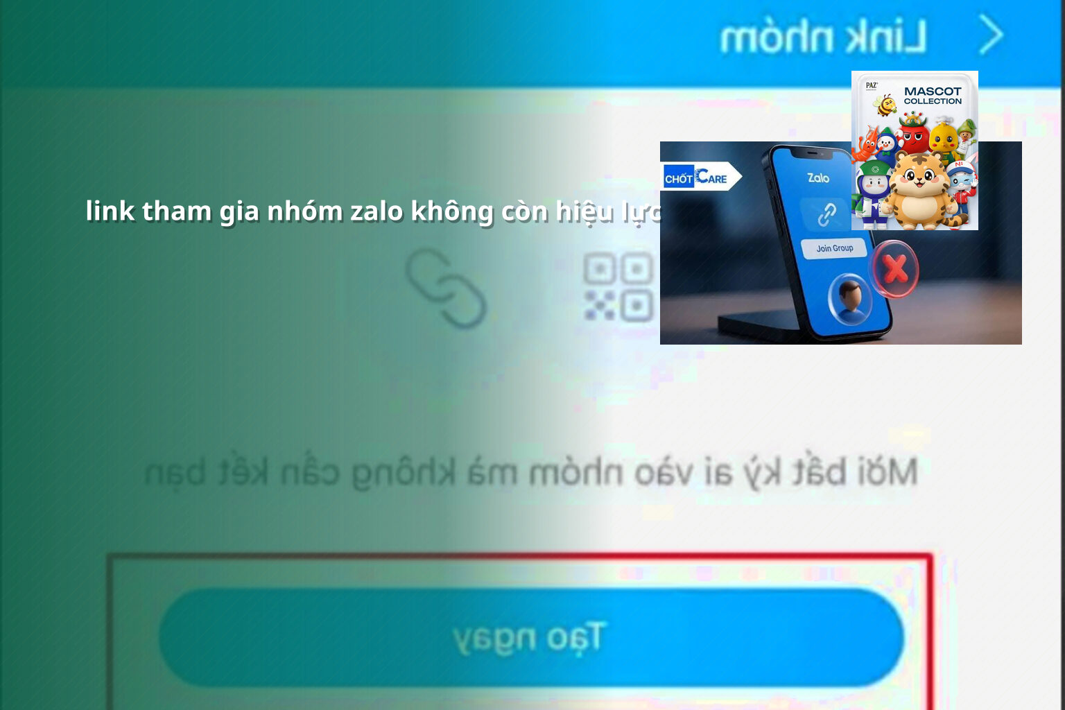 link tham gia nhóm zalo không còn hiệu lực - community