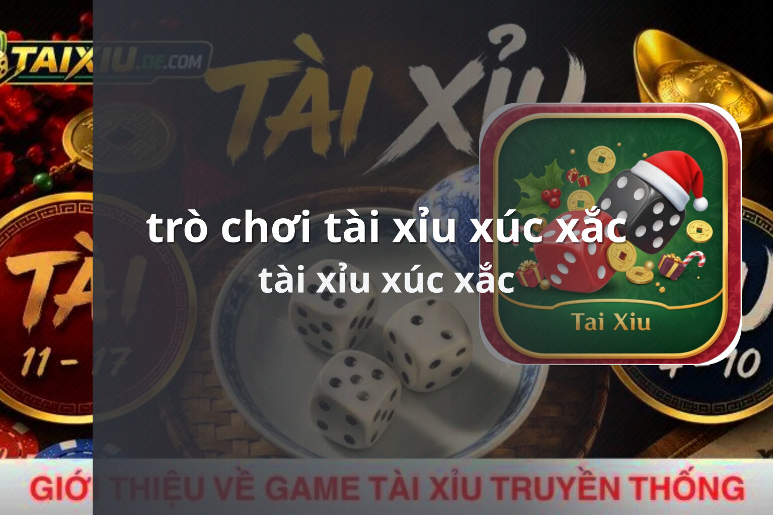 trò chơi tài xỉu xúc xắc - Trò chơi xúc xắc tài xỉu