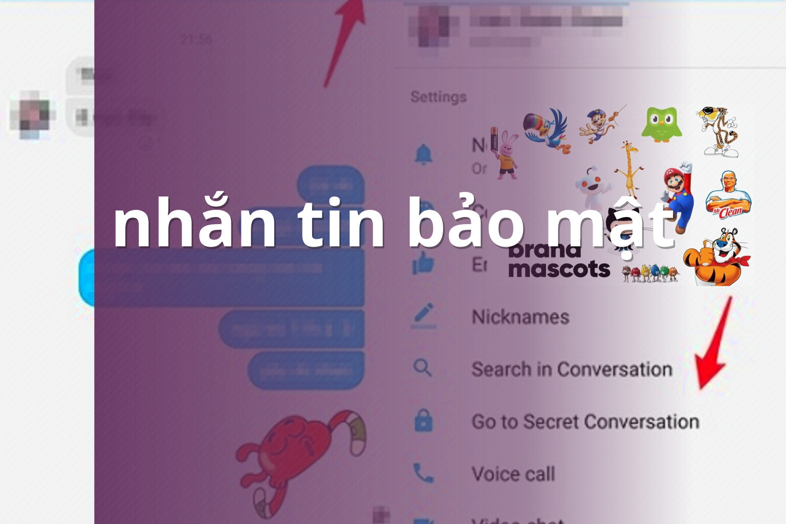 nhắn tin bảo mật - community
