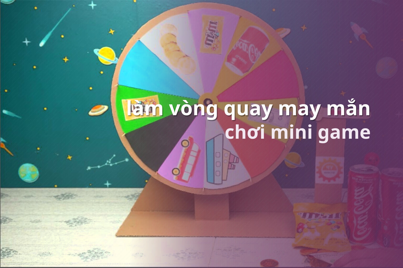 làm vòng quay may mắn chơi mini game
