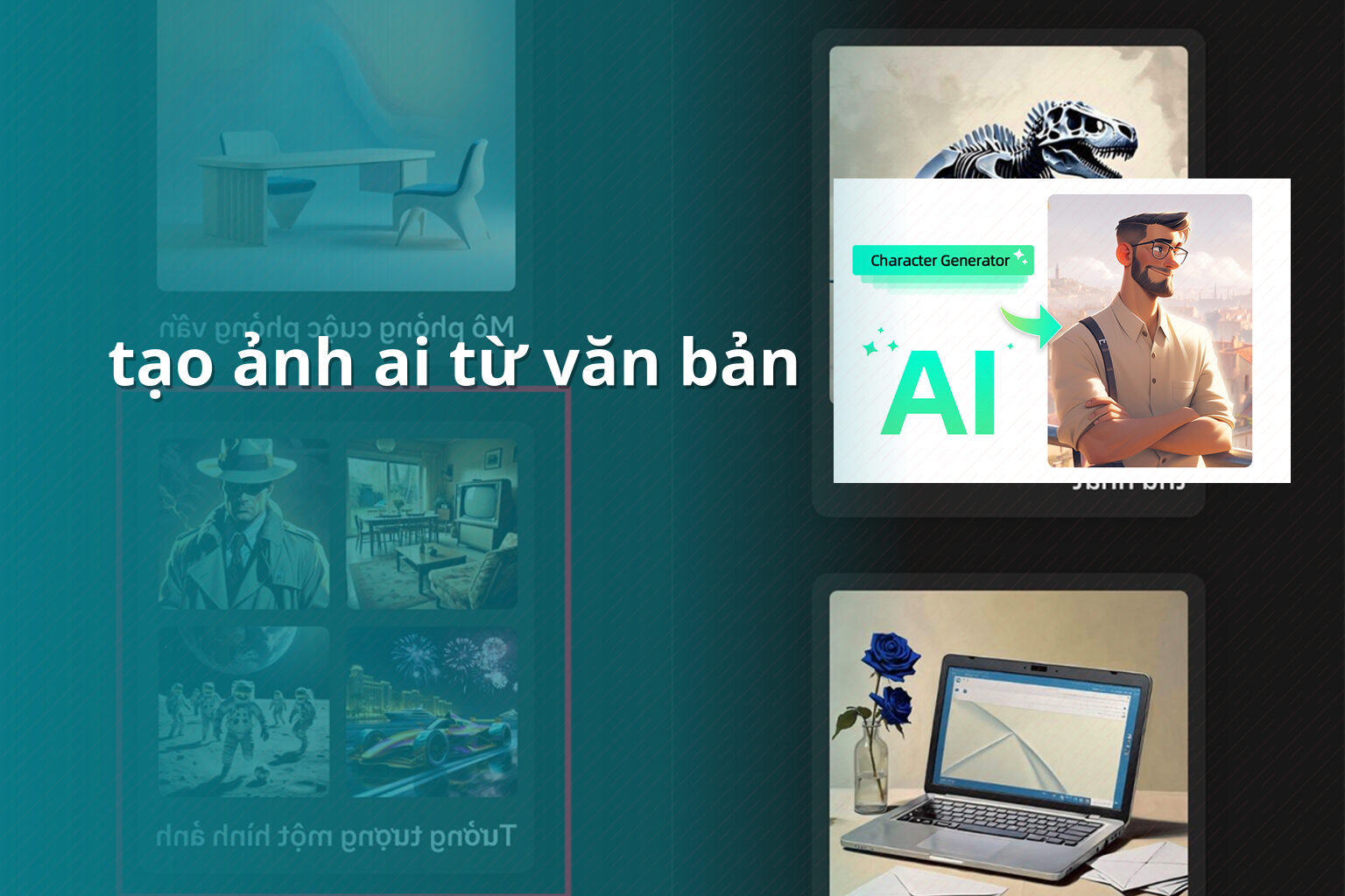tạo ảnh ai từ văn bản - Tạo ảnh và poster bằng AI