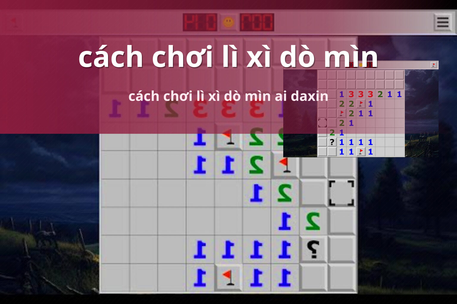 cách chơi lì xì dò mìn - Trò chơi lì xì trong nhóm
