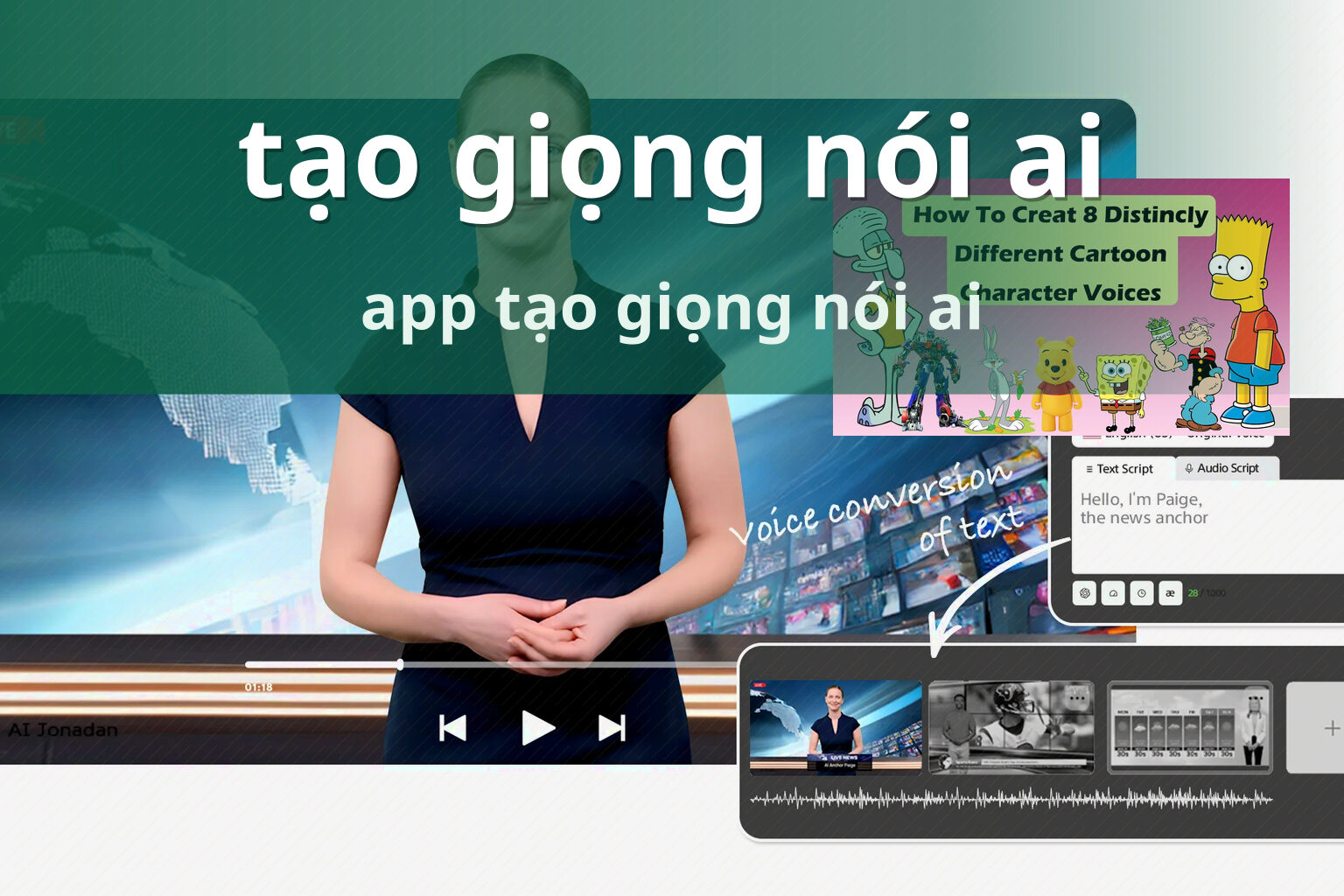 tạo giọng nói ai app tạo giọng nói ai