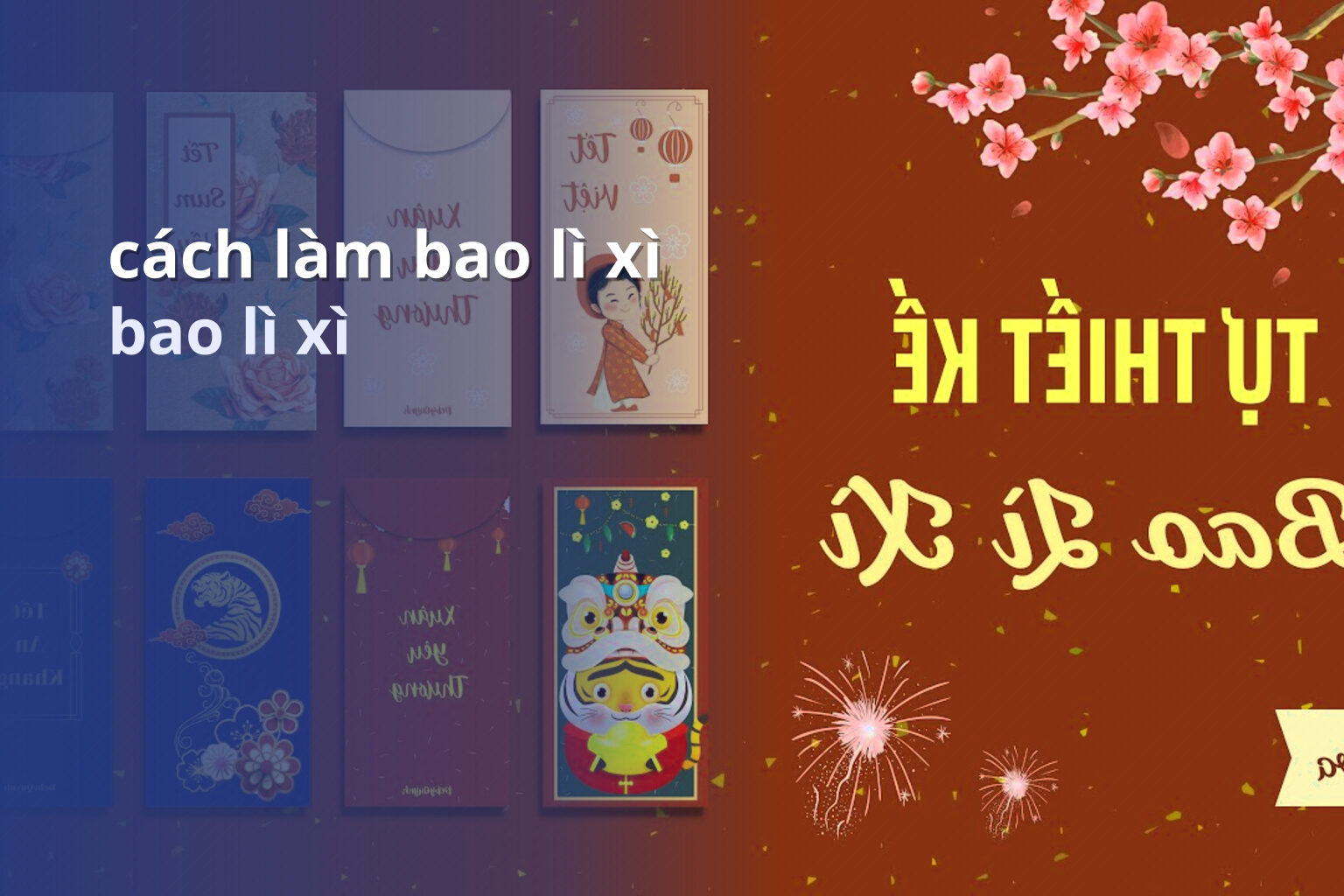 cách làm bao lì xì - red_packet