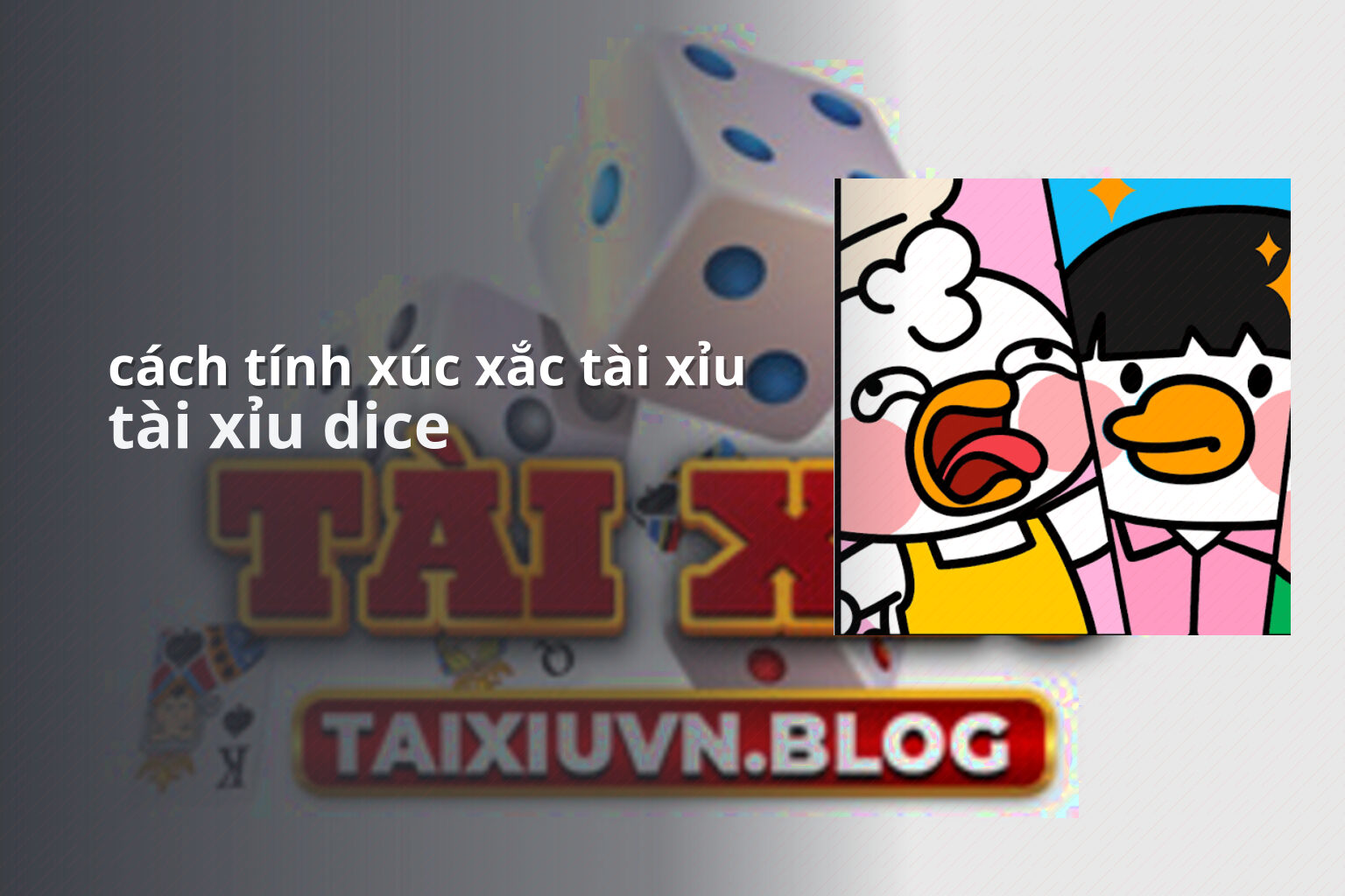 cách tính xúc xắc tài xỉu tài xỉu dice