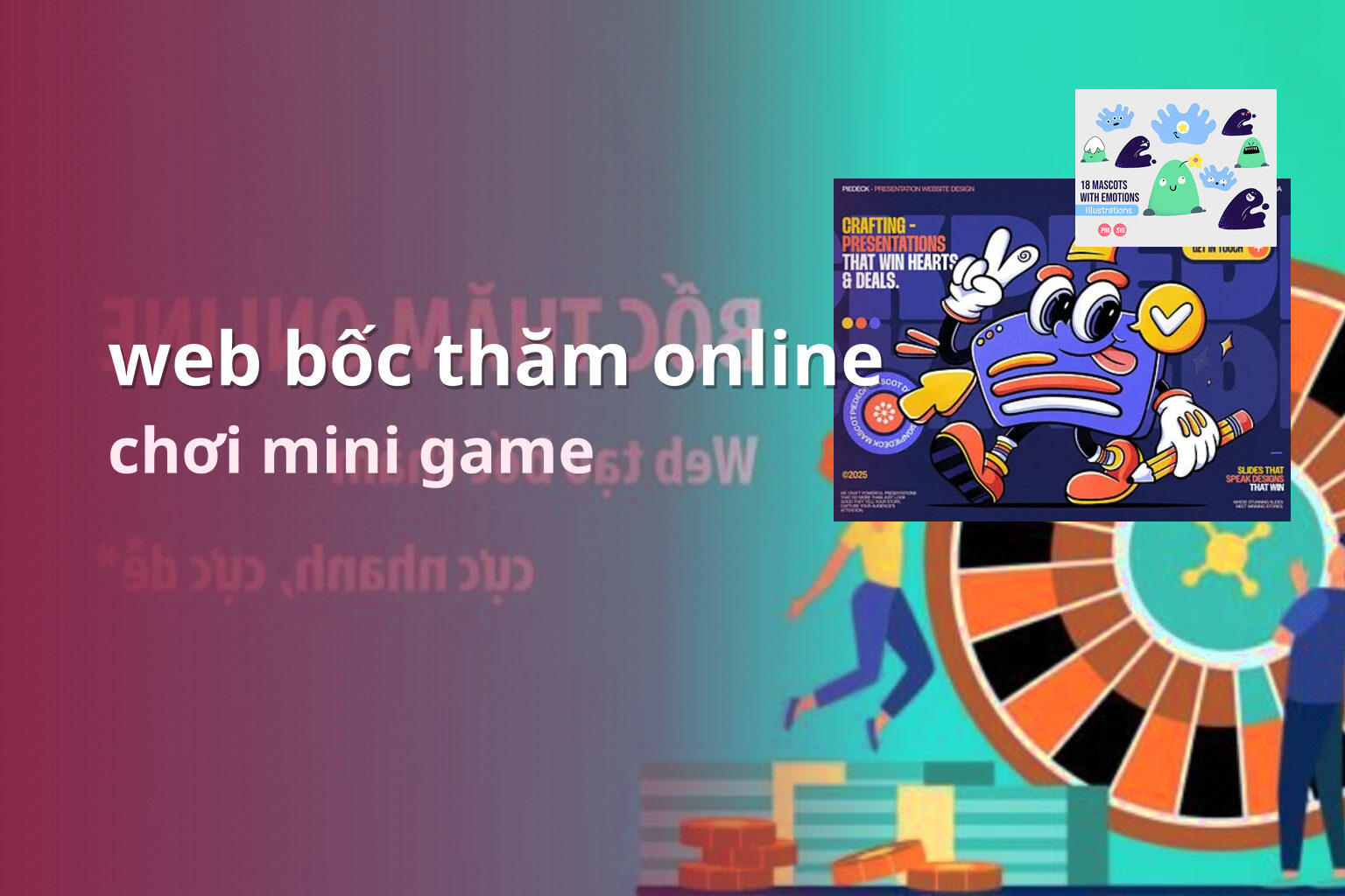 web bốc thăm online chơi mini game