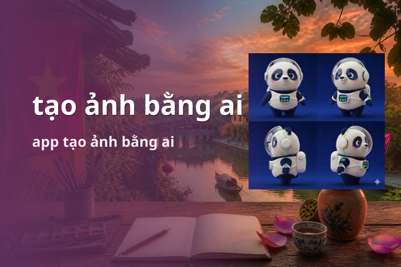 tạo ảnh bằng ai - Tạo ảnh và poster bằng AI