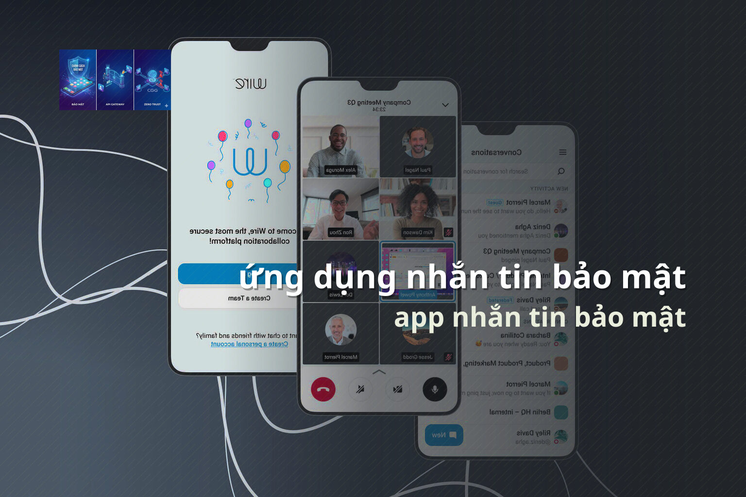 ứng dụng nhắn tin bảo mật app nhắn tin bảo mật