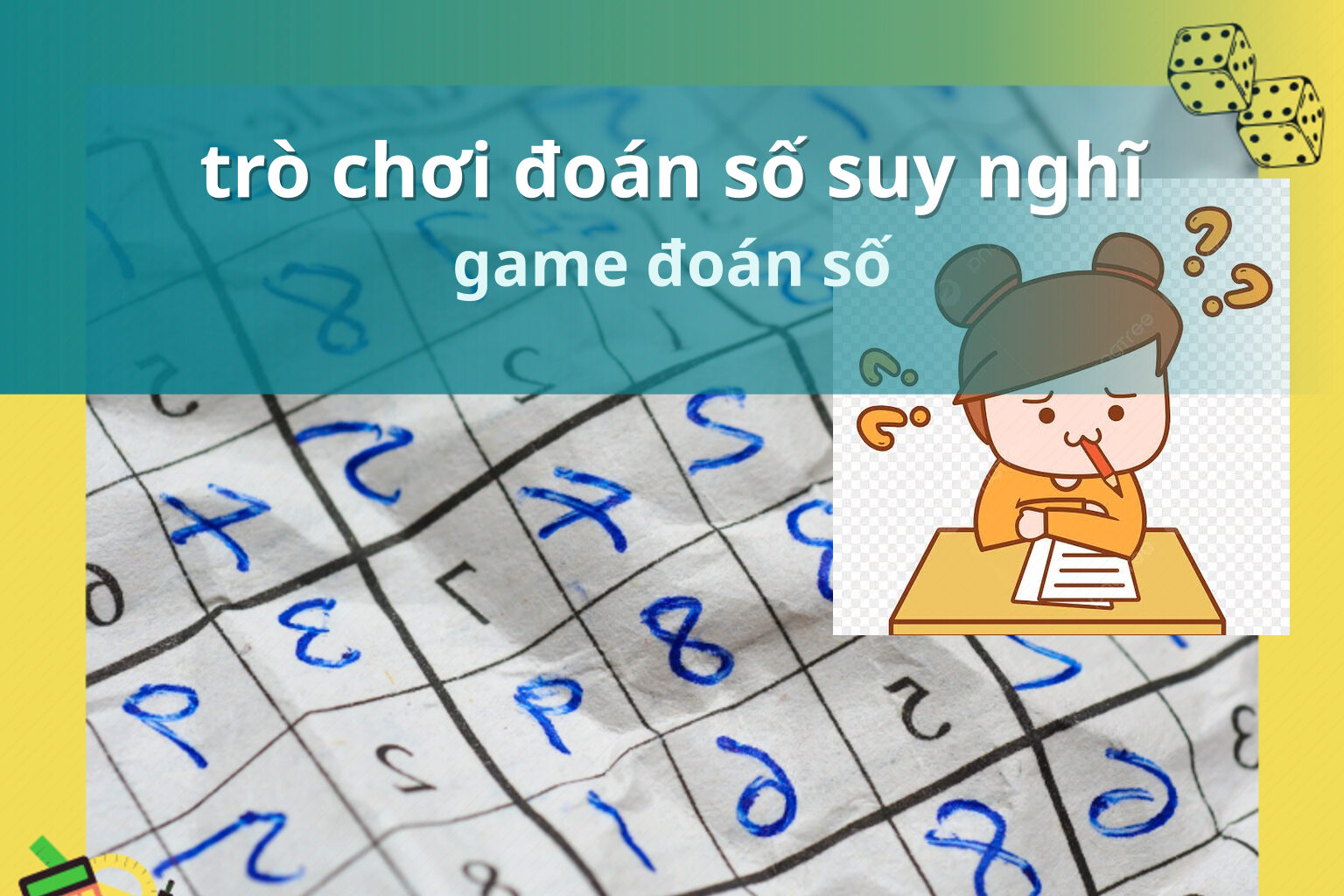 trò chơi đoán số suy nghĩ game đoán số