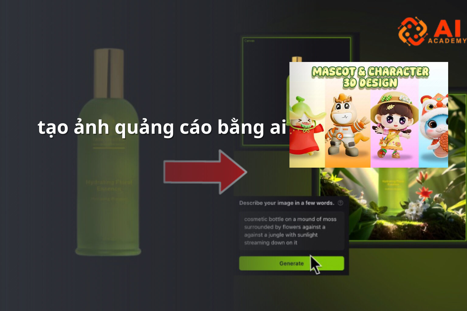 tạo ảnh quảng cáo bằng ai - Tạo ảnh và poster bằng AI