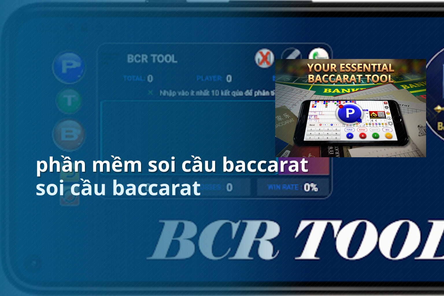 phần mềm soi cầu baccarat soi cầu baccarat
