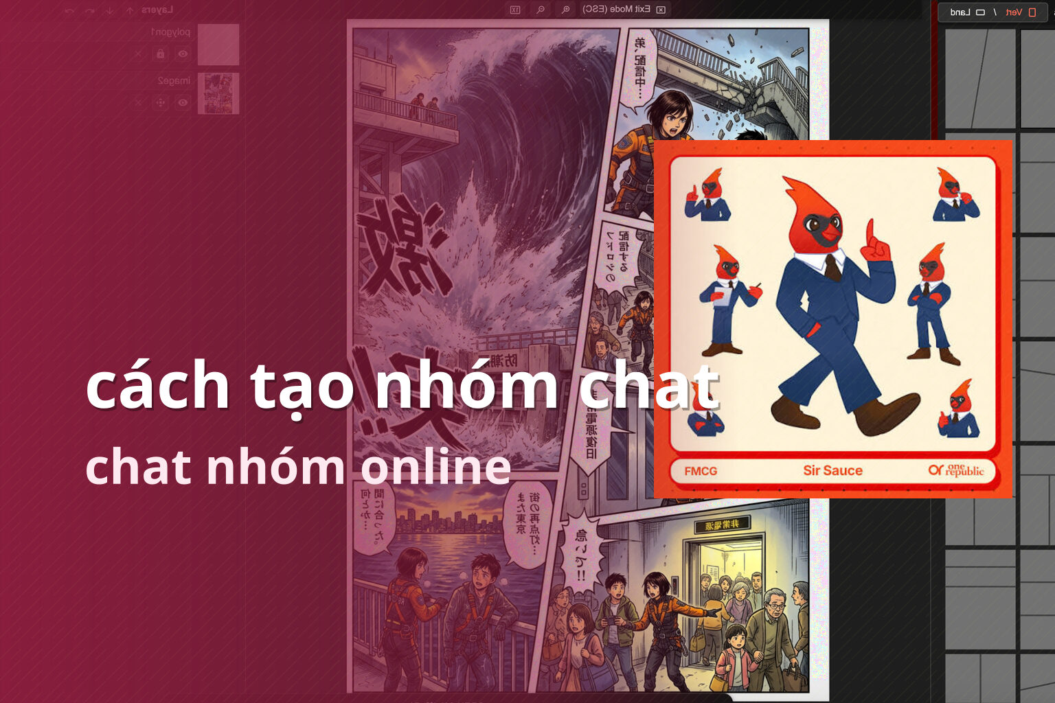cách tạo nhóm chat chat nhóm online