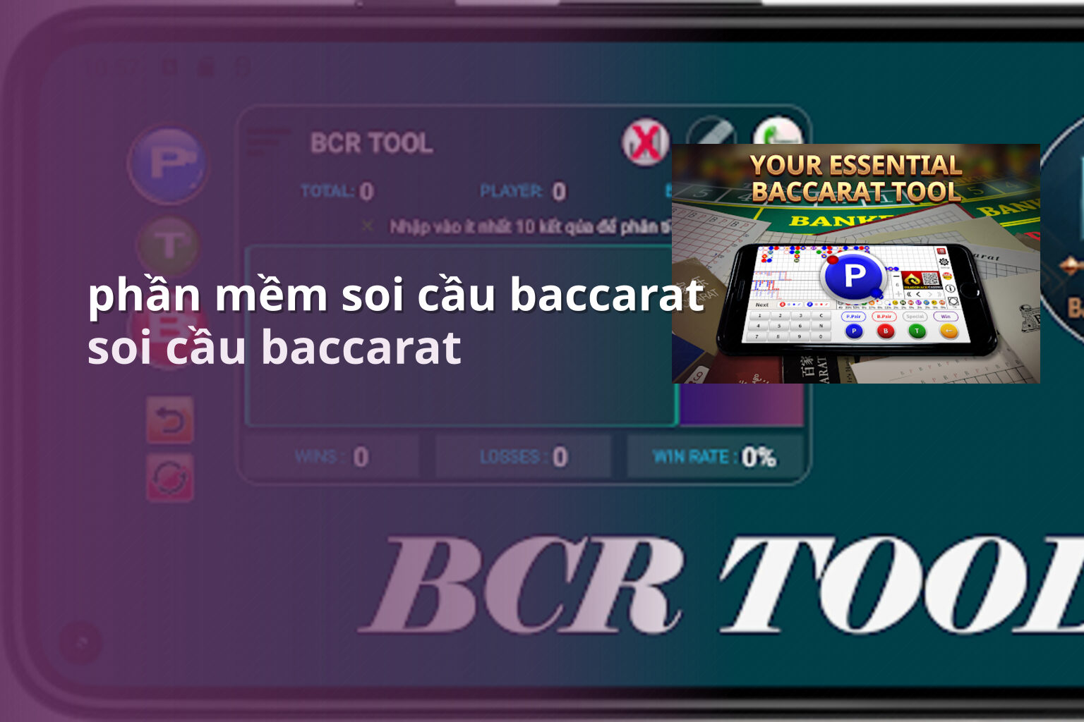 phần mềm soi cầu baccarat soi cầu baccarat
