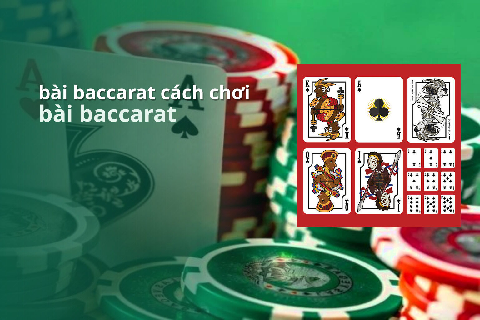 bài baccarat cách chơi bài baccarat