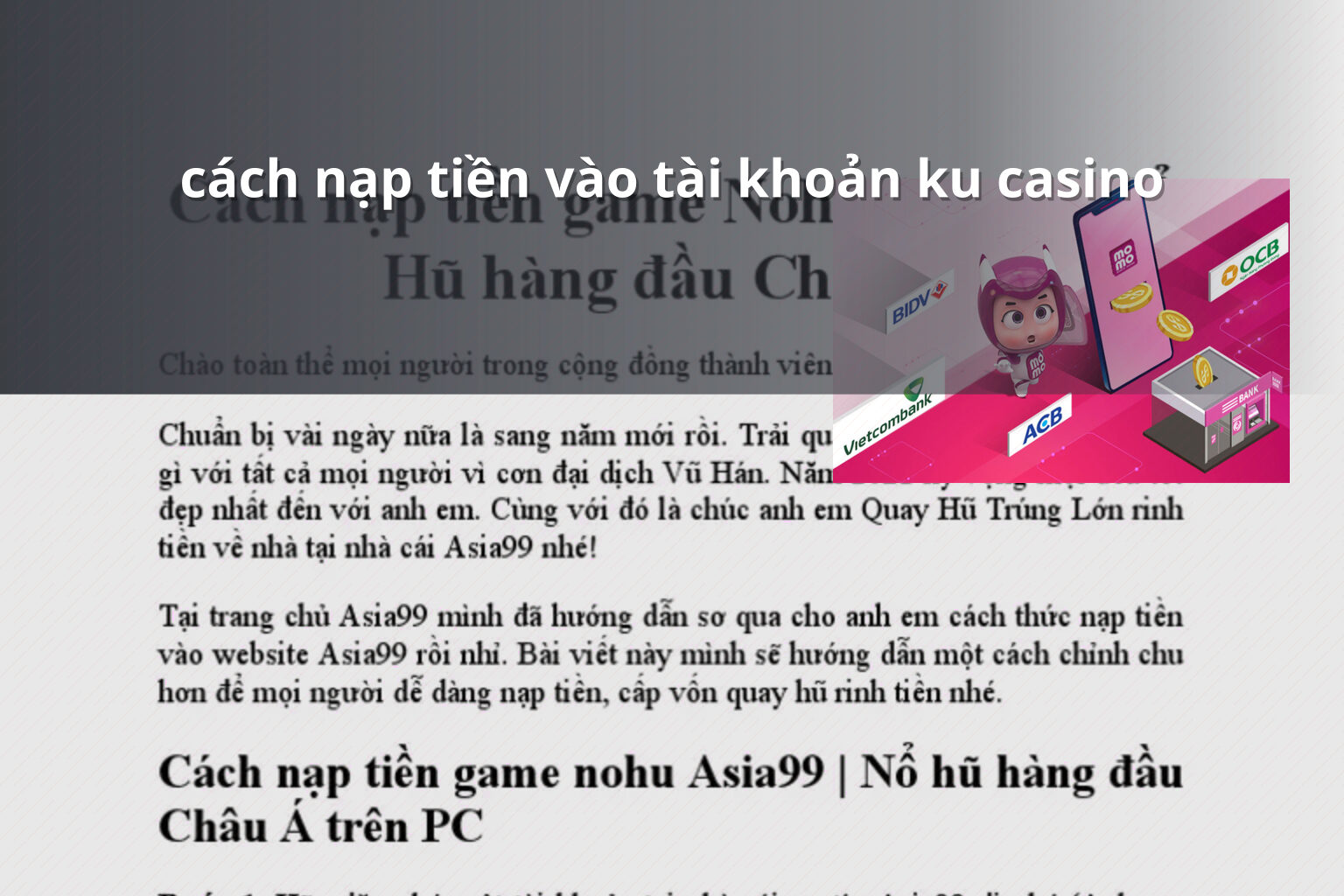 cách nạp tiền vào tài khoản ku casino - gaming_research