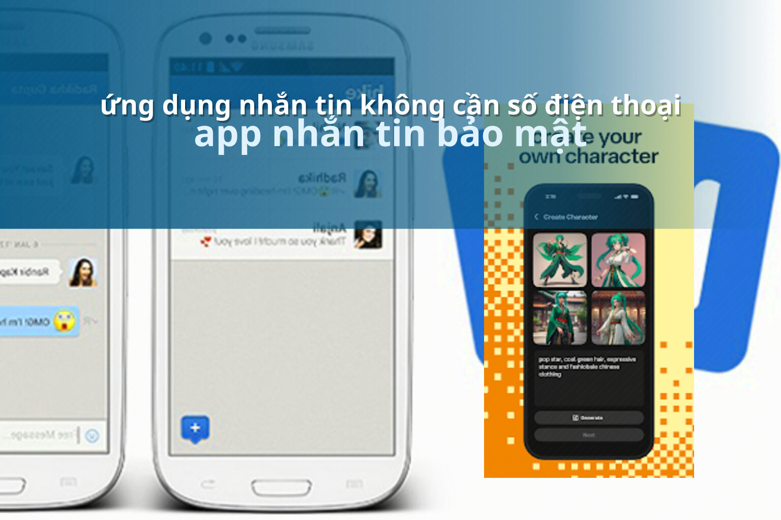 ứng dụng nhắn tin không cần số điện thoại app nhắn tin bảo mật