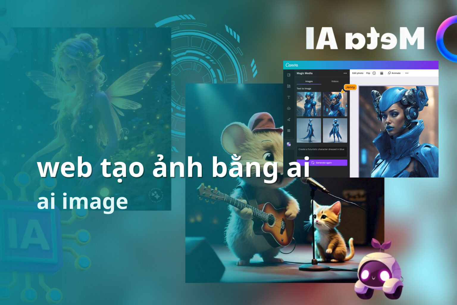 web tạo ảnh bằng ai ai image