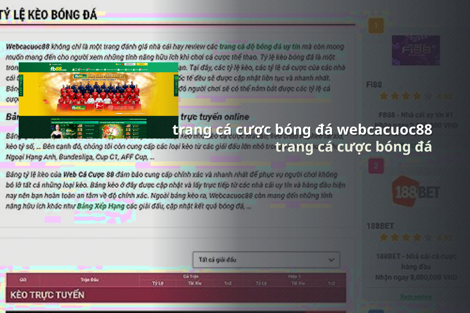 trang cá cược bóng đá webcacuoc88 trang cá cược bóng đá