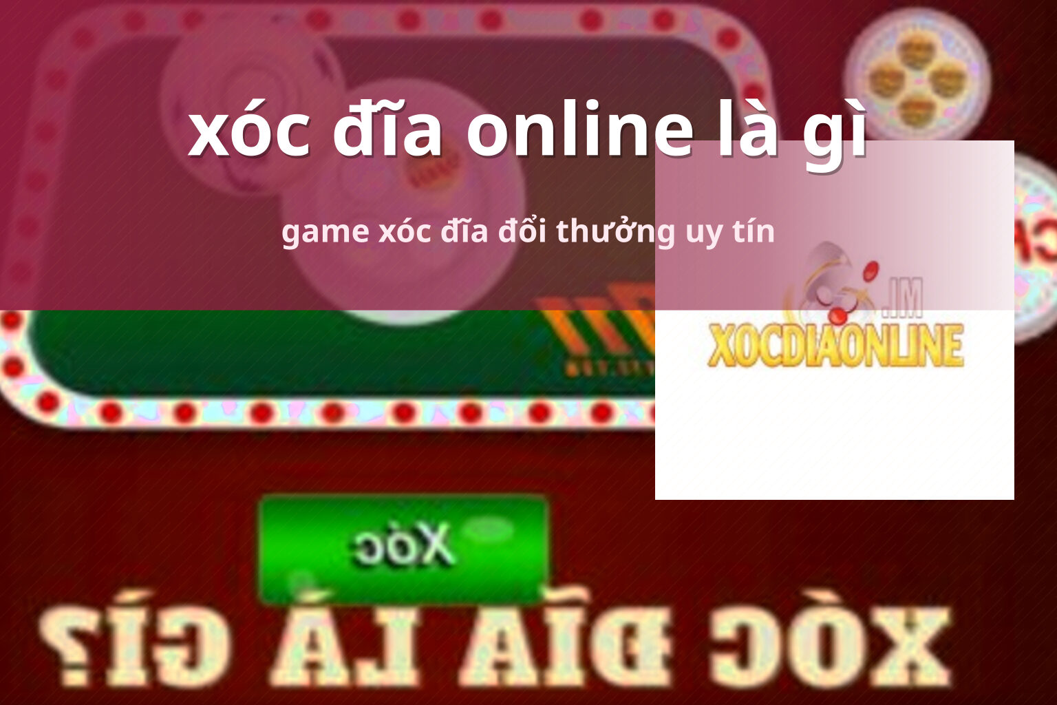 xóc đĩa online là gì - gaming_research
