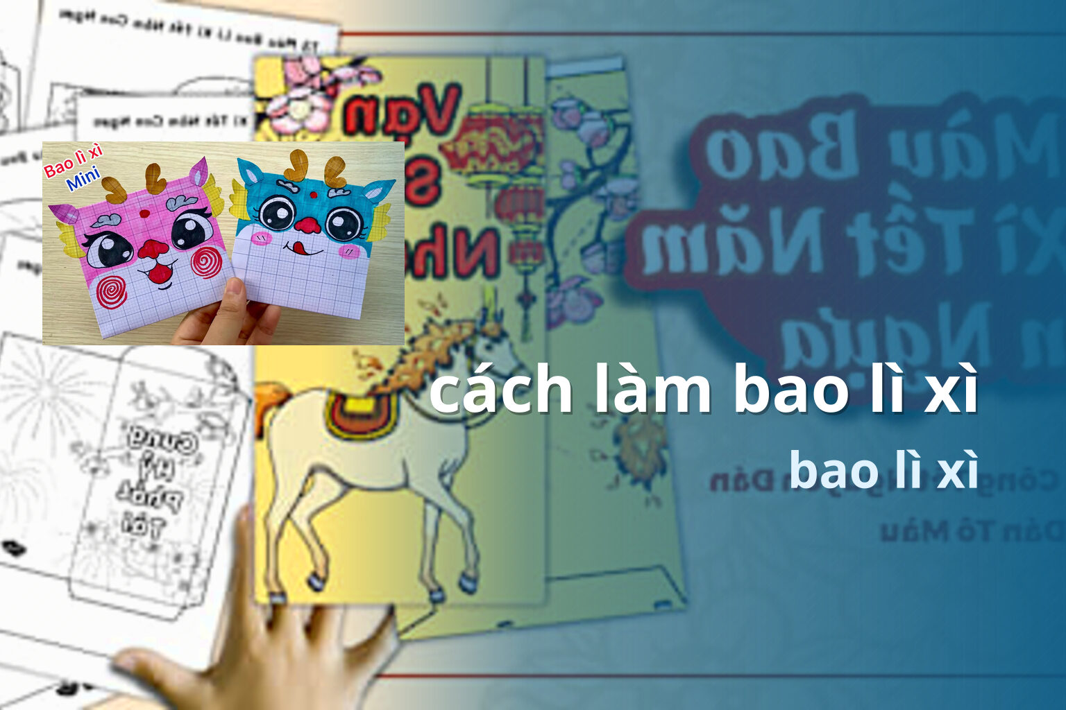 cách làm bao lì xì bao lì xì