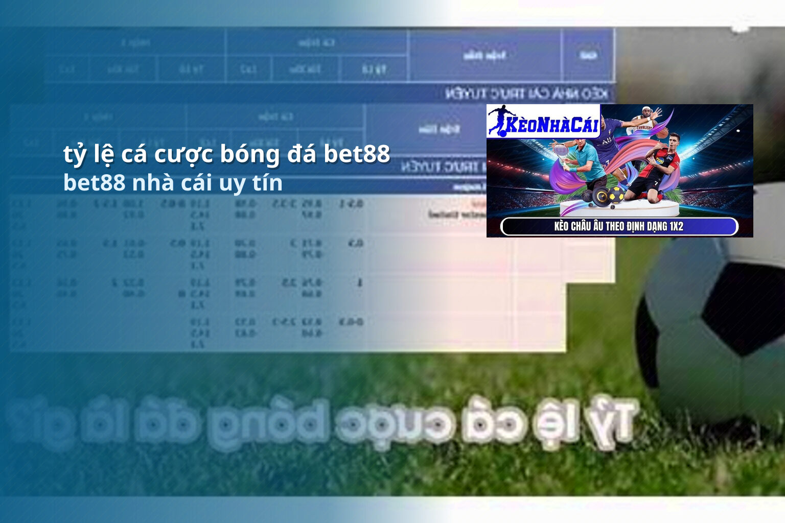 tỷ lệ cá cược bóng đá bet88 bet88 nhà cái uy tín