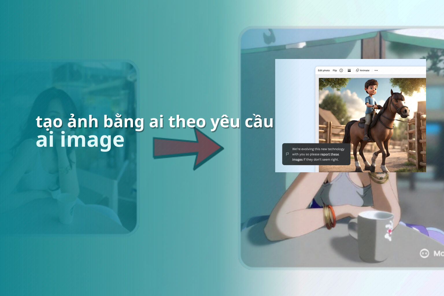 tạo ảnh bằng ai theo yêu cầu ai image