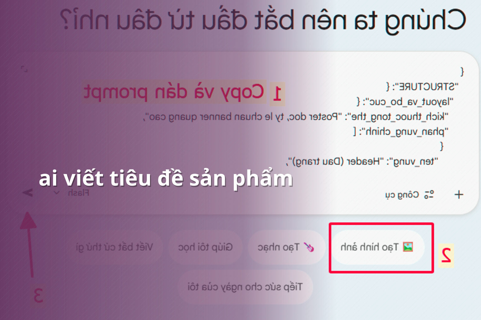 ai viết tiêu đề sản phẩm - Viết nội dung bằng AI