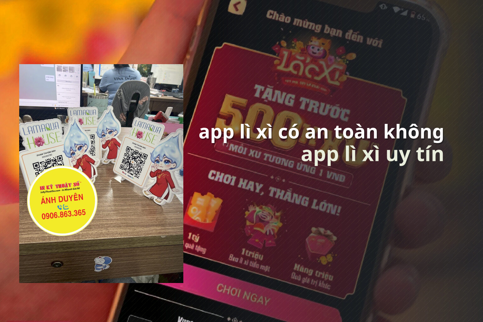 app lì xì có an toàn không app lì xì uy tín