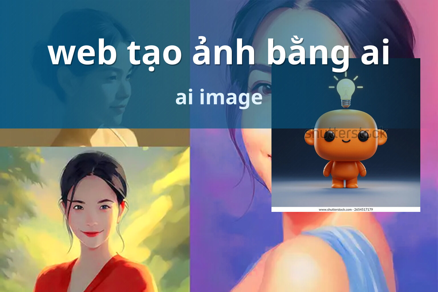 web tạo ảnh bằng ai - Tạo ảnh và poster bằng AI