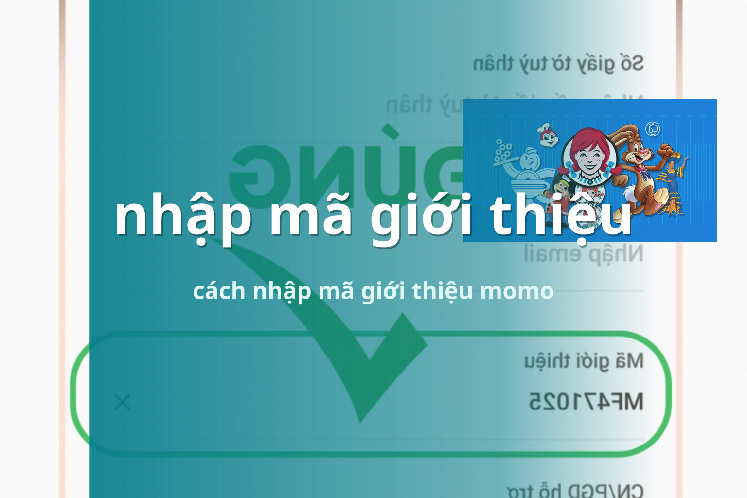 nhập mã giới thiệu cách nhập mã giới thiệu momo