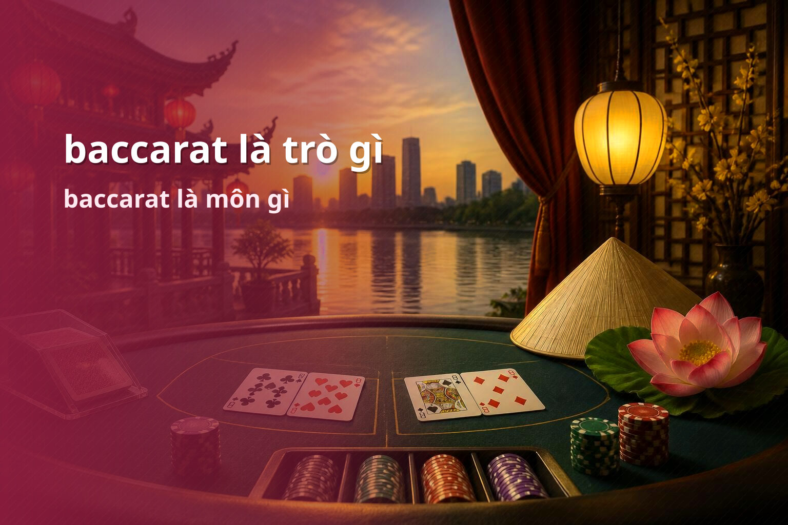 baccarat là trò gì baccarat là môn gì