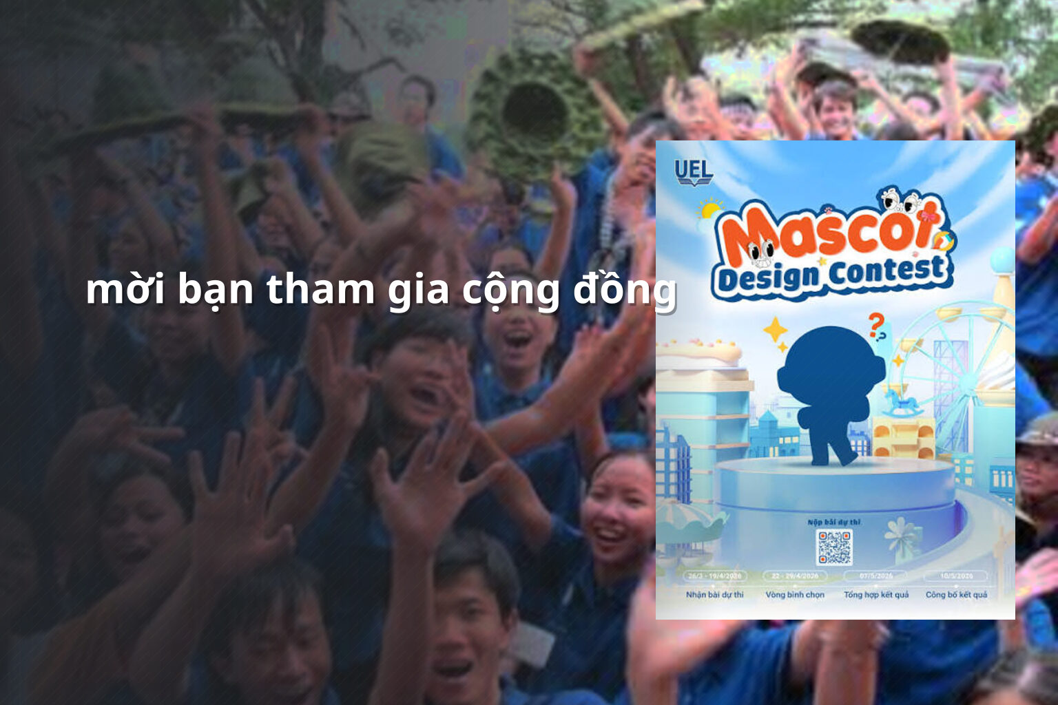 mời bạn tham gia cộng đồng - community
