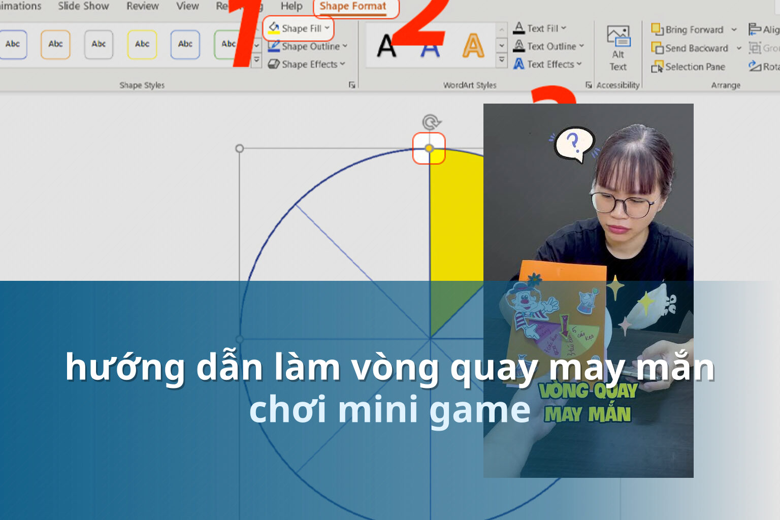 hướng dẫn làm vòng quay may mắn chơi mini game
